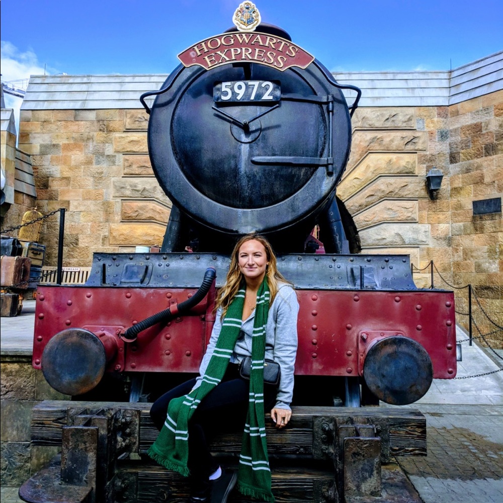 Harry Potter Universal Studios Slytherin Scarf